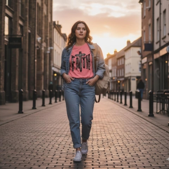 Denim - personalized size M t-shirt